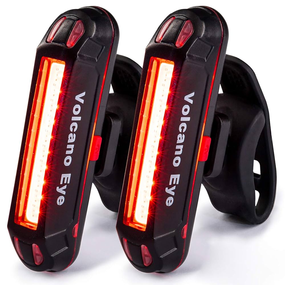 USB充電 LED 防水 サイクルライト 自転車テールライト 2個セット LED 防水 サイクルライト 自転車テールライト 2個セット USB充電